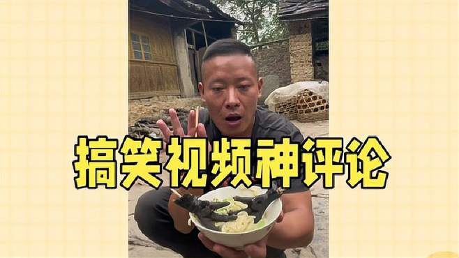 搞笑视频神评论：鸡：米饭配我爸，味道真爆炸