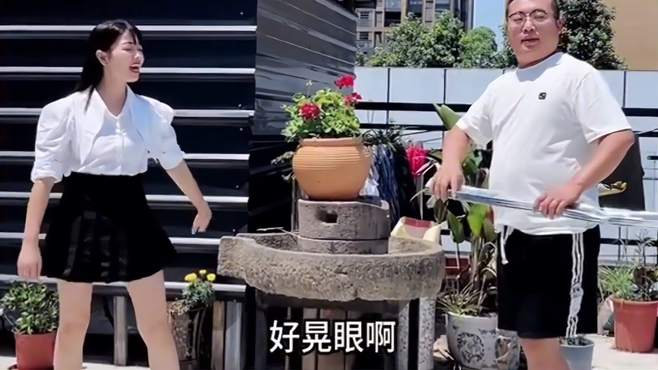 姐妹几人合力收拾胖子，加油