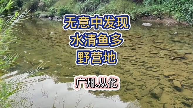 在广州从化发现一个宝藏营地，开车直达，太适合懒人露营