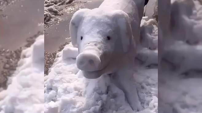 堆个雪人，还可以玩出这么多花样