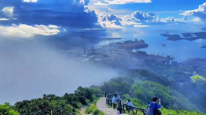 深圳天空之城景色太美了