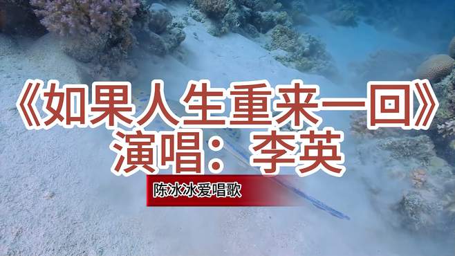 伤感情歌《如果人生重来一回》歌声伤感催泪旋律优美动听深情入心