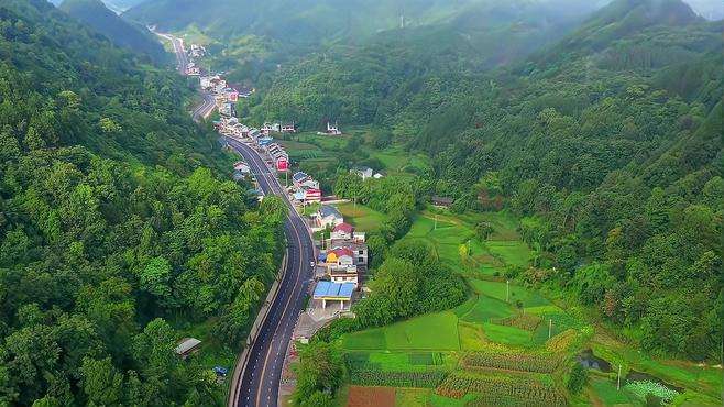 喜欢这样的路不？两边应该及时种好树，几十年后又是景观大道#旅行推荐官 #美丽乡村