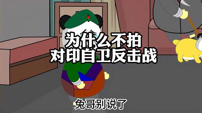 兔子为什么不拍对印自卫反击战？