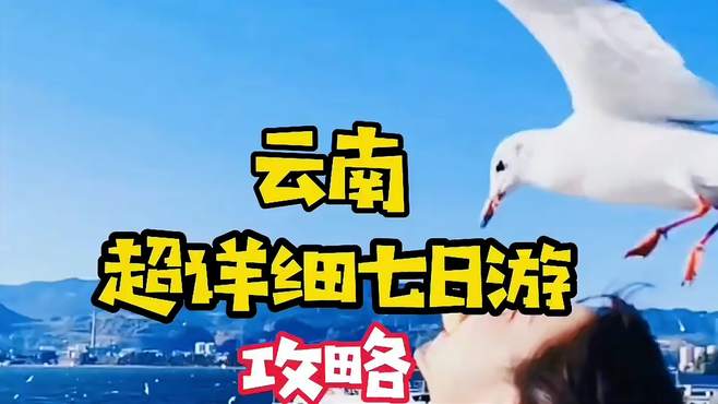 如果你要来云南旅游，那么这个超详细的七日游攻略，一定要收藏！