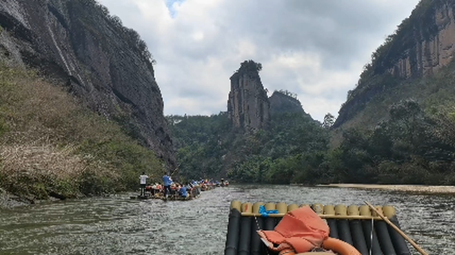 武夷山风景名胜区之水上漂流