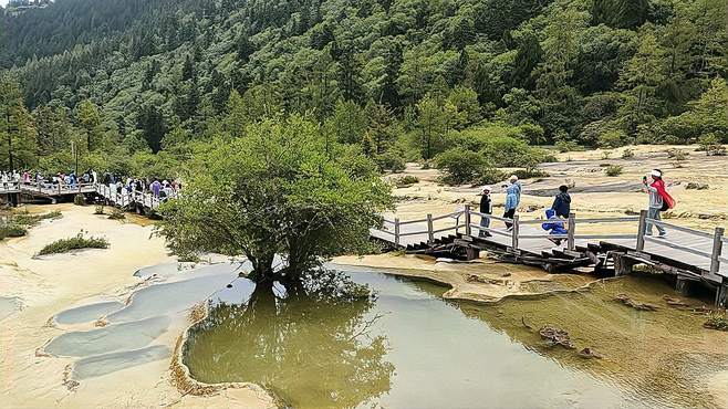 四川黄龙景区，爱了