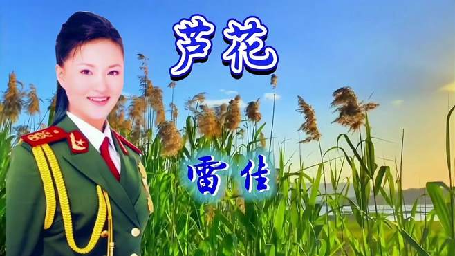 雷佳演唱《芦花》，歌声优美动听，欣赏一首歌曲，一天好心情