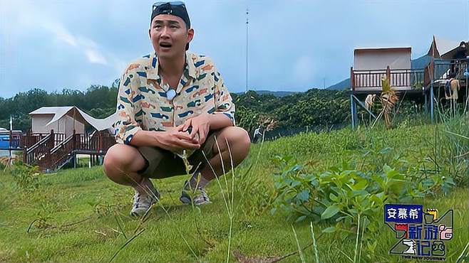 王彦霖被蜥蜴吓出夹子音！接连被蜥蜴的体格所震惊，太逗了！