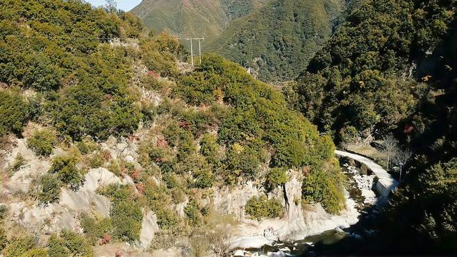 蓝田玉川，秦岭深处的村落