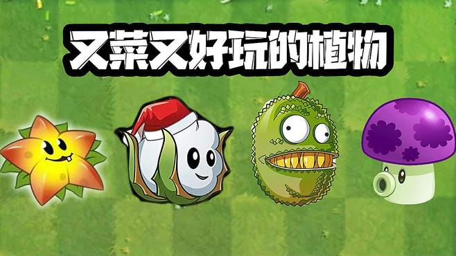 植物大战僵尸：Pvz又菜又好玩的植物！密帝绝不缺席！