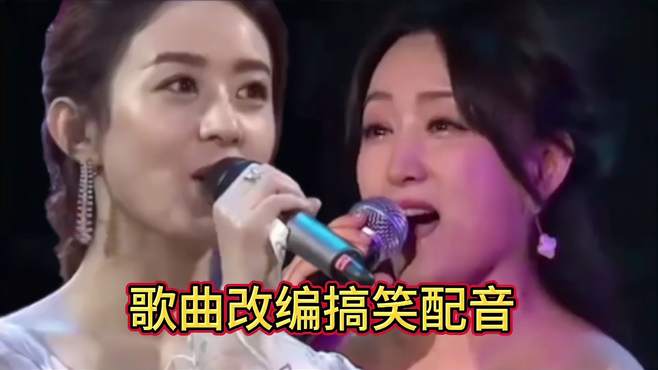 歌曲改编搞笑配音，杨钰莹赵丽颖精彩演绎