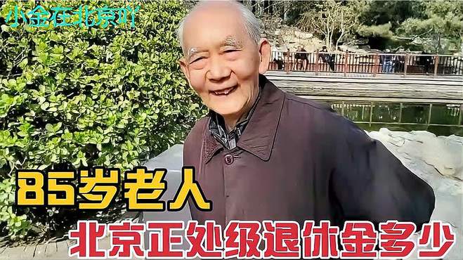 85岁老人正处级退休，退休金多少，空巢生活为什么不请保姆