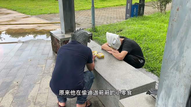 哥斯拉偷迪迦哥哥的小零食