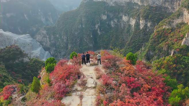 山西大山里的螺旋公路，一个敢想一个敢建，厉害了我的国！