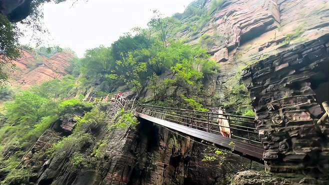 世界第九大奇迹——郭亮挂壁公路，感受郭亮人愚公移山精神