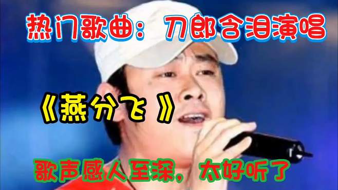 刀郎含泪激情演唱《燕分飞》沙哑的声音穿透力极强，太好听了