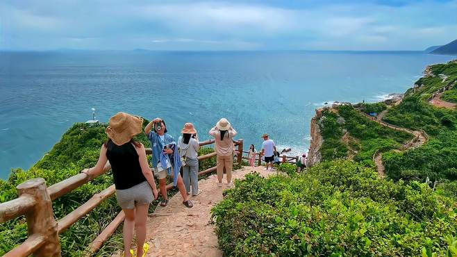 杨梅坑鹿嘴山庄，周星驰美人鱼拍摄基地 海岛旅行 网红拍照景点