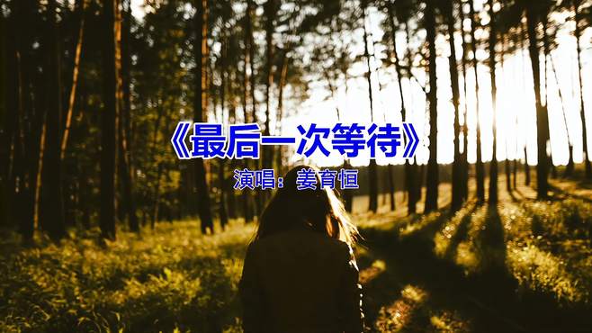 经典流行音乐《最后一次等待》，好听又上头