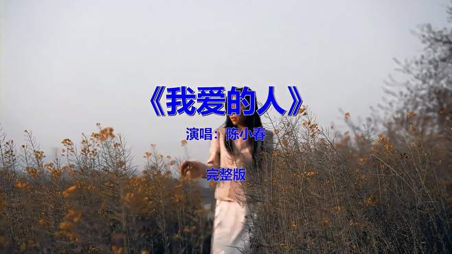 经典流行歌曲《我爱的人》你听过吗