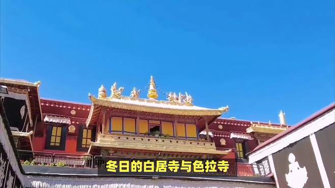 冬日的白居寺与色拉寺：您觉得哪个更适合冬季游览？