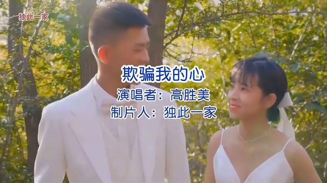 经典歌曲，欺骗我的心，演唱/高胜美