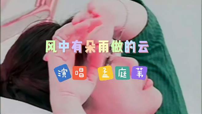 音乐欣赏 风中有朵雨做的云 演唱 孟庭苇