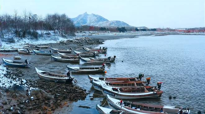 威海荣成市：雪落成诗 邂逅浪漫冬日