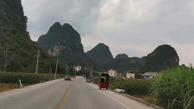 中国只有广西才有的山水，千万座大山独立，太震撼了