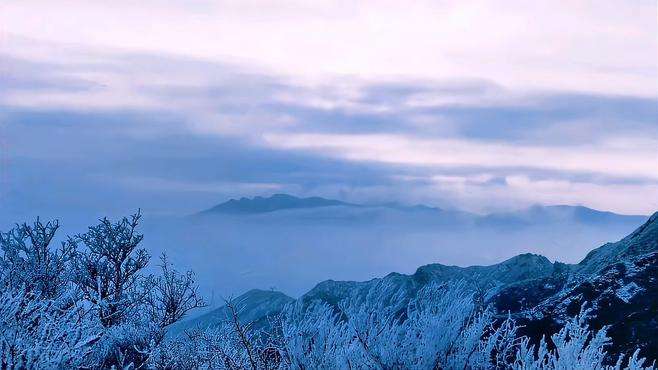 大片来袭！雪后的邹平南部山区美如画。（视频转自：邹平熊二）