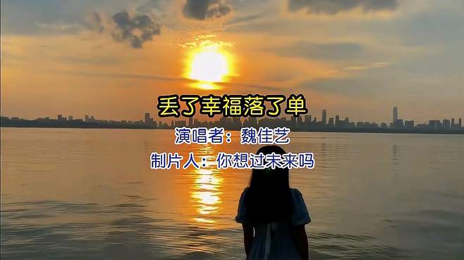 分享一首超好听的流行伤感歌曲《丢了幸福落了单》悦耳动听的歌声