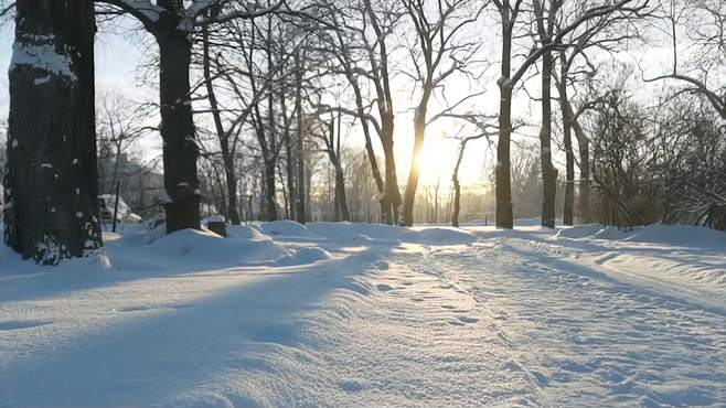 冰天雪地北国风光