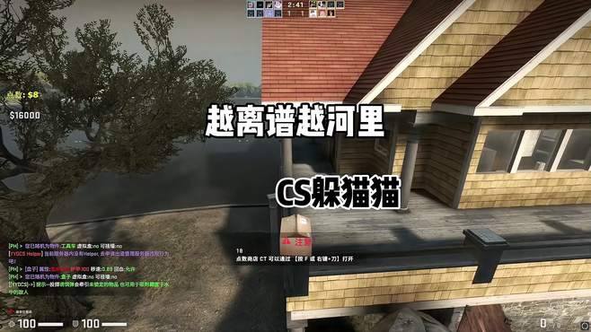 csgo躲猫猫：这么一看也行