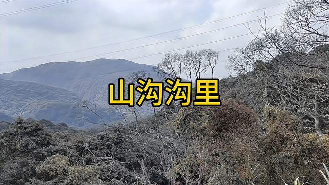 走进山沟沟里了，有没有一块的