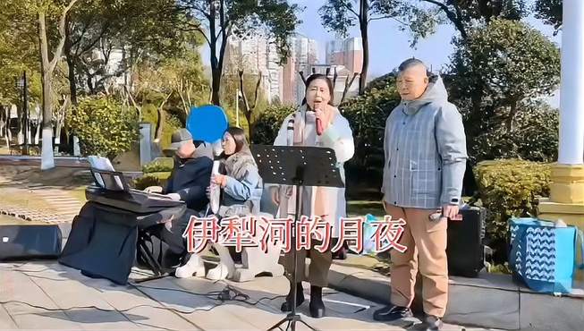 《伊梨河的月夜》演唱.郭丽霞.易晃平。