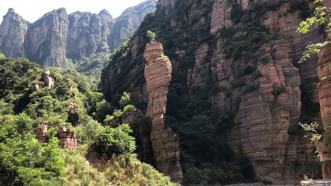 天柱沟风景区，河南小众景点，景色不输大牌