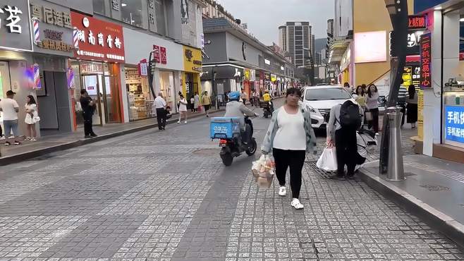 大都市热闹景色，国内城市游览，繁华之旅享受