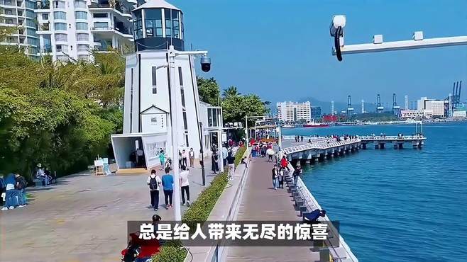 深圳这一免费景点，比大梅沙人少，适合看海知道的游客不多