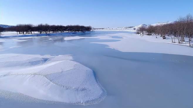 东滩湿地公园：冰雪娱乐的乐园