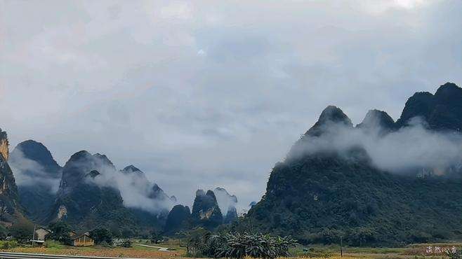 广西崇左-明仕田园-德天瀑布沿途风光1