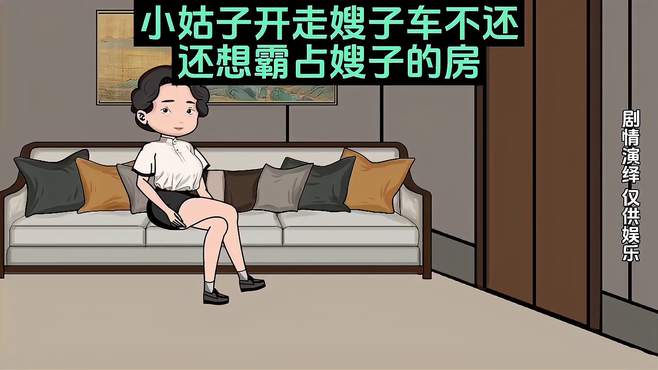 （上）小姑子开走嫂子的车不愿归还，嫂子直接报警起诉离婚