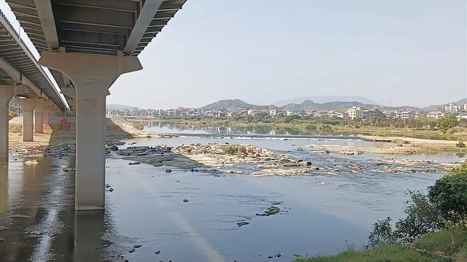 福建仙游县木兰溪实拍