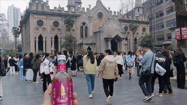 实拍古德寺，仿照缅甸风的异域风情寺庙，武汉网红打卡地