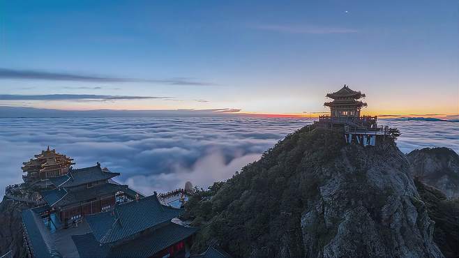 来到河南老君山，不敢相信有这样的景象，简直叹为观止