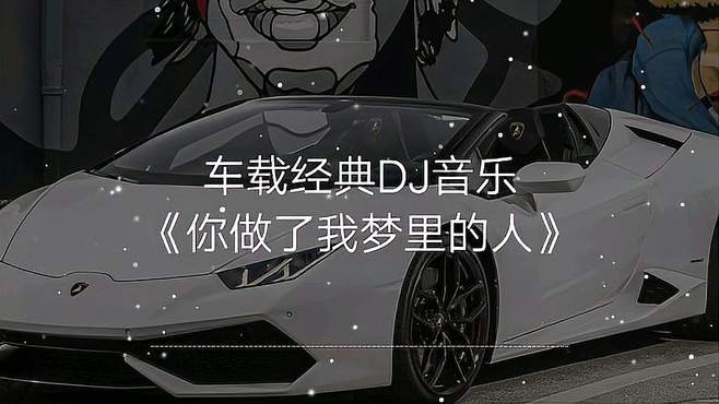 一首车载经典DJ音乐《你做了我梦里的人》