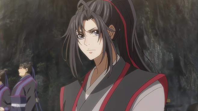 魔道祖师：魏无羡看见蓝湛，顿时乐坏了，直呼忘机兄画面贼逗