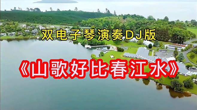 双电子琴演奏DJ版《山歌好比春江水》经典好听