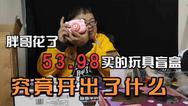 胖哥花了53.98买的玩具究竟开出了什么