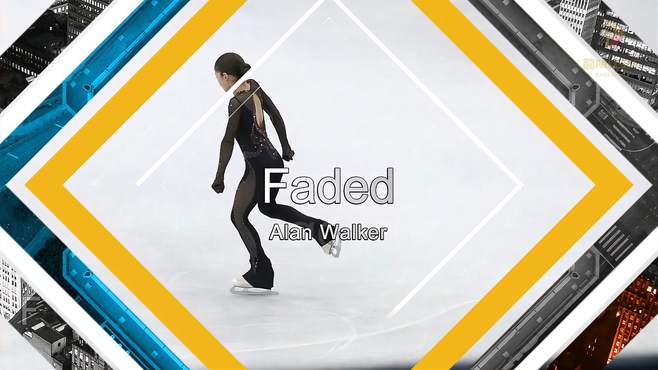 欧美火热流行Alan Walker《Faded》纯音乐冰舞欣赏！