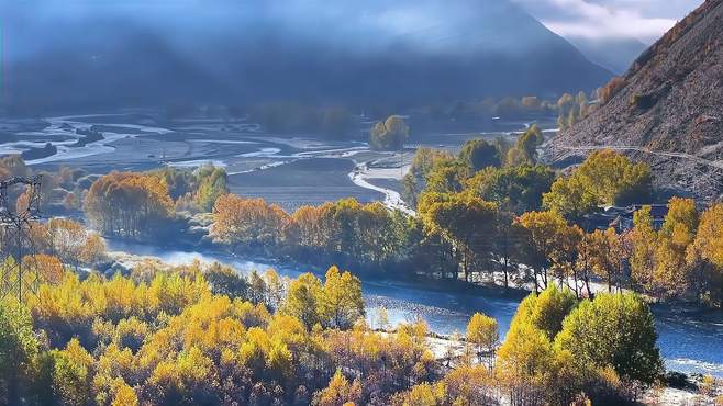 四川有一个与云南风景相似的“去风之地”，就在甘孜州